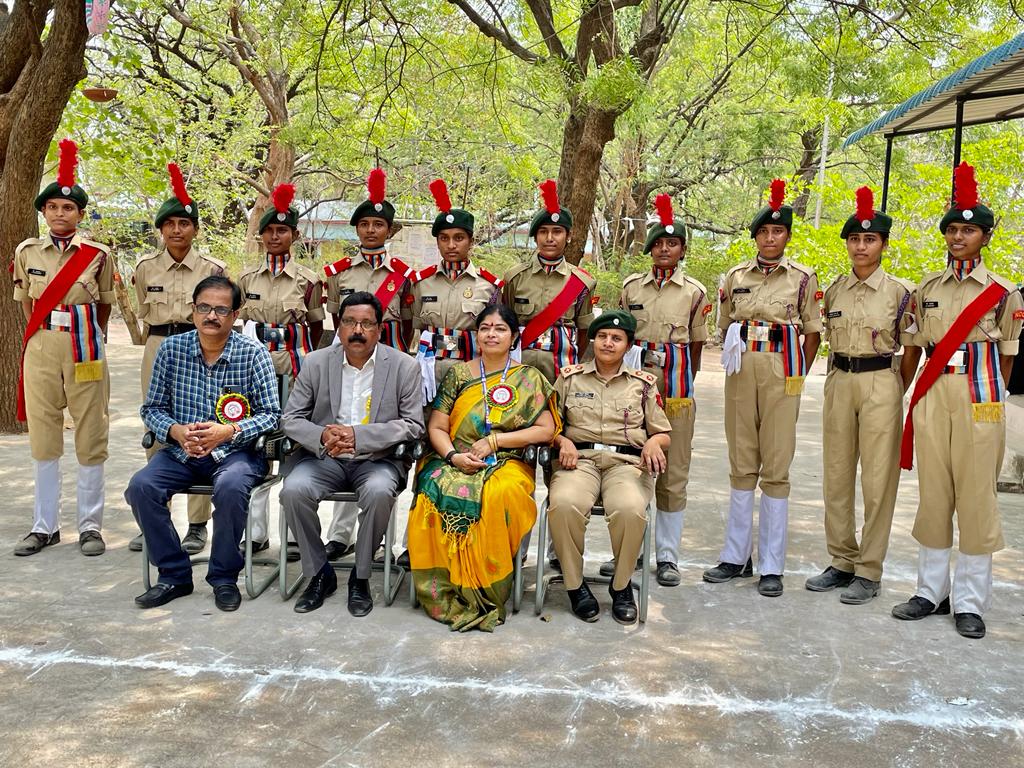 VC Dr. Mallesham Garu with our NCC Cadets 