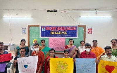 World Book Day, World Malaria Day and English Language Day Observed at BJR GDC on 07.04.2022