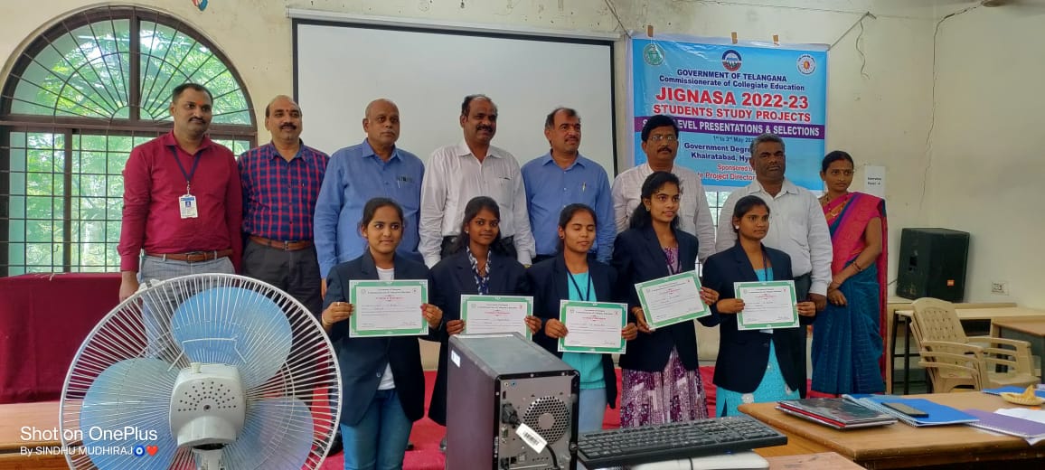 Jignasa State Level Competition on 03.05.2023 from Dept of Mathematics