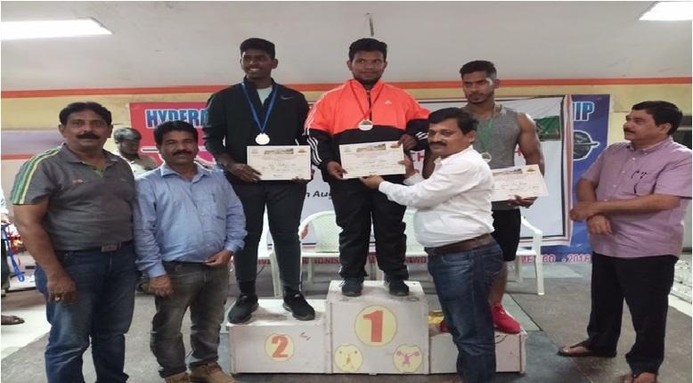 Won Gold medal in  Osmania University inter collegiate Weight  lifting championship 2018